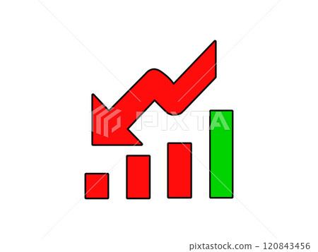 Crisis Icon In Trendy Style Isolated illustration Crisis Icon In Trendy Style Isolated illustration 120843456