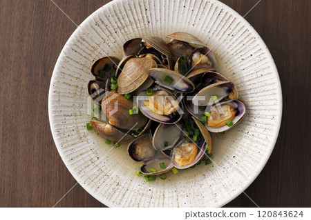 清酒蒸蛤蜊 120843624