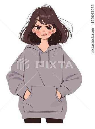 憤怒的連帽衫女孩 憤怒的連帽衫女孩 120843983