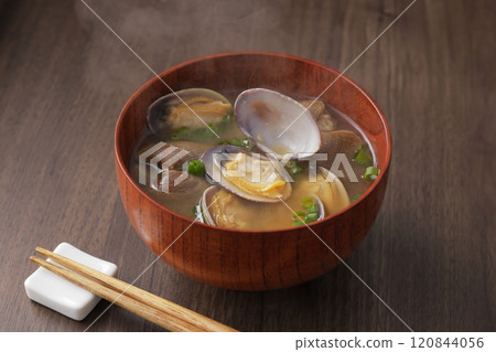 味噌湯蛤蜊 120844056
