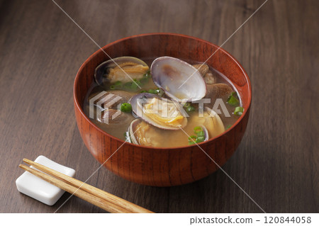 味噌湯蛤蜊 120844058