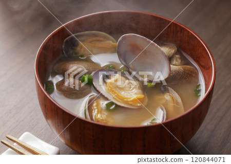 味噌湯蛤蜊 120844071