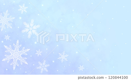 雪花冬天漸變背景16:9 雪花冬天漸變背景16:9 120844100