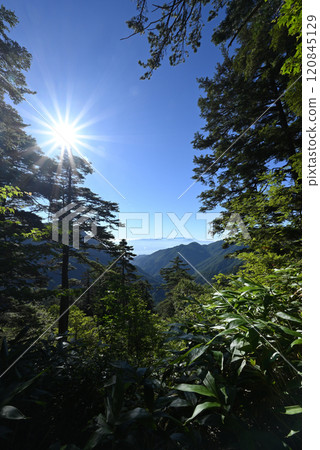Climbing Mount Tsurugidake, Northern Alps, Nagano Prefecture Climbing Mount Tsurugidake, Northern Alps, Nagano Prefecture 120845129