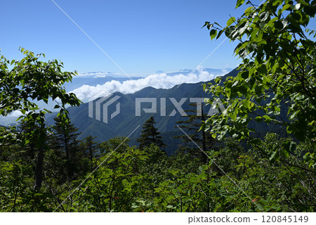 攀登長野縣北阿爾卑斯山茨巴庫山 攀登長野縣北阿爾卑斯山茨巴庫山 120845149
