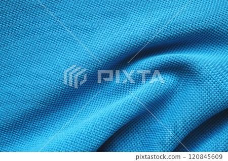 Abstract blue clothing fabric texture pattern background 120845609