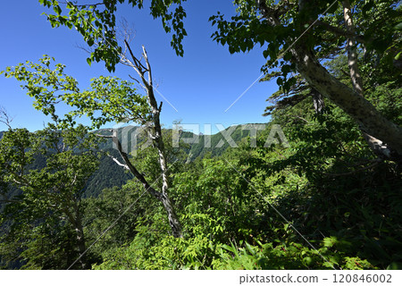 攀登長野縣北阿爾卑斯山茨巴庫山 120846002