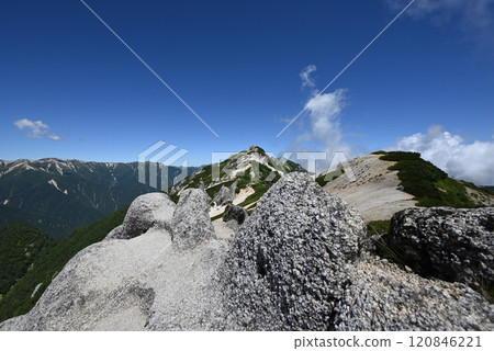攀登長野縣北阿爾卑斯山茨巴庫山 120846221