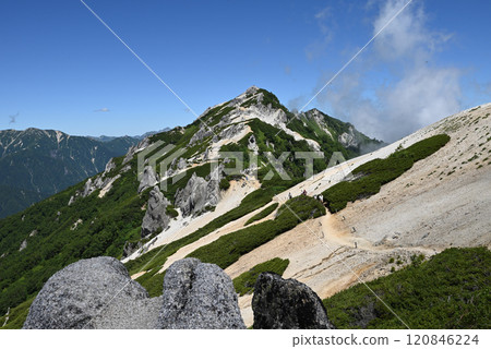 攀登長野縣北阿爾卑斯山茨巴庫山 120846224