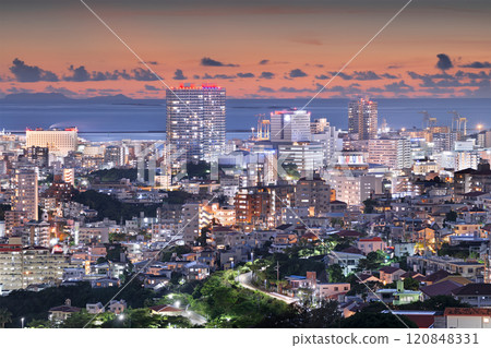 Naha, Okinawa, Japan Skyline 120848331