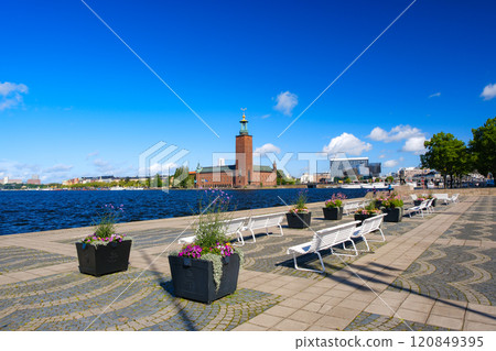 瑞典斯德哥爾摩湖景露臺(Evert Taubes Terrass) 瑞典斯德哥爾摩湖景露臺(Evert Taubes Terrass) 120849395