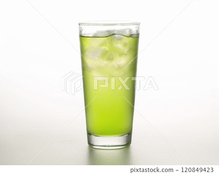 Cold green tea 120849423