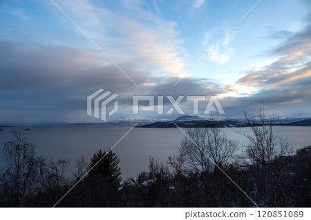 Water of Hvaefjord, Nupen, Norway Water of Hvaefjord, Nupen, Norway 120851089