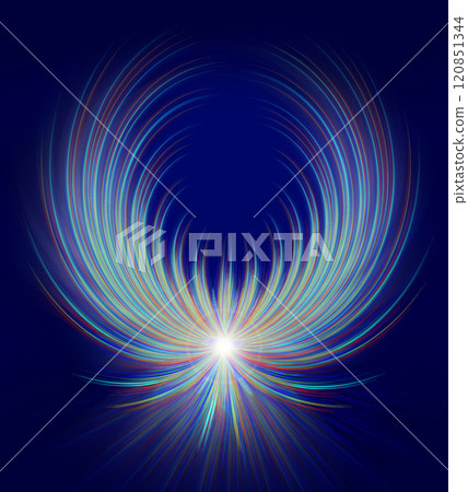 spiral swirl BLUE background colorful splash wheel spiral swirl BLUE background colorful splash wheel 120851344