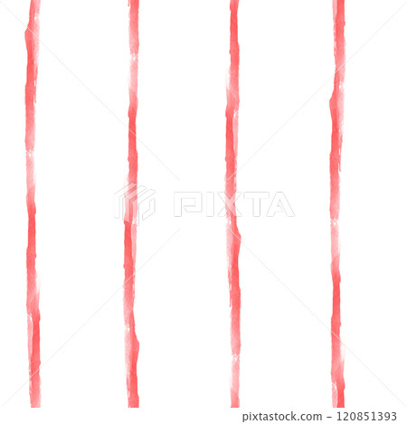 Seamless watercolor pattern of red and pink thin lines. Perfect for packaging materials, fabrics. Seamless watercolor pattern of red and pink thin lines. Perfect for packaging materials, fabrics. 120851393