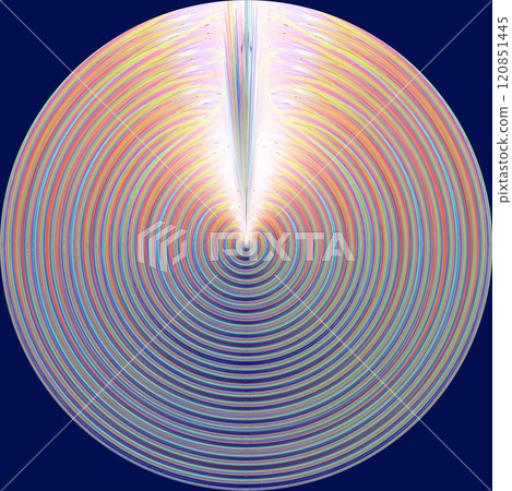 multicolored wheel with top shine on blue background multicolored wheel with top shine on blue background 120851445