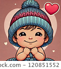 Knit Cap Baby 120851552