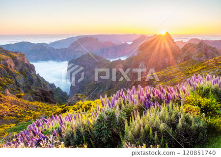 View from Pico do Arieiro, Portugal 120851740