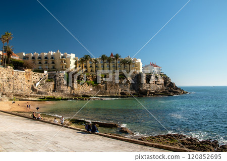 Stunning Beach Landscape in Cascais, Portugal Stunning Beach Landscape in Cascais, Portugal 120852695