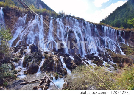 Jiuzhaigou, a World Heritage Site in China Jiuzhaigou, a World Heritage Site in China 120852783