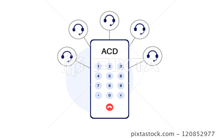 Automatic customer distributors 120852977