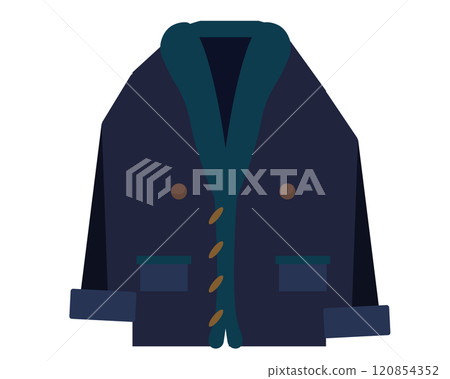 Duffle coat. Vector illustration 120854352