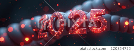 Cross section of high-voltage cable High quality photo 120854733