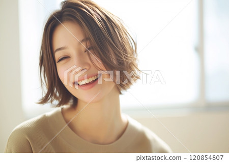 青春靚麗的女性/護膚/髮型“AI生成圖像” 青春靚麗的女性/護膚/髮型“AI生成圖像” 120854807