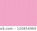 櫻花色日本傳統圖案日式背景畫（亞麻圖案） 120854969
