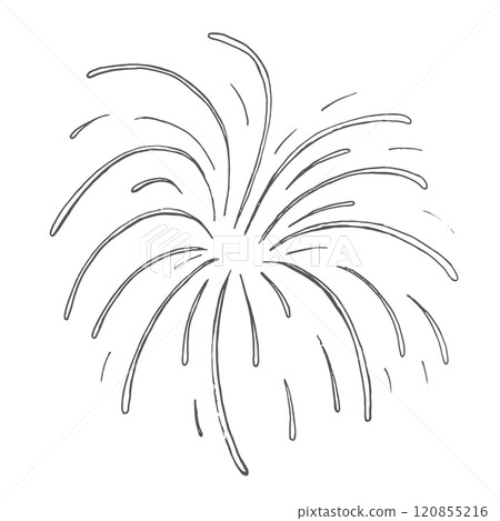 Fireworks exploding high. Graphics illustration. Illustration can be used as compositions with firecrackers for New Year and Christmas on gifts and postcards, stickers. Also, as a warning of danger Fireworks exploding high. Graphics illustration. Illustration can be used as compositions with firecrackers for New Year and Christmas on gifts and postcards, stickers. Also, as a warning of danger 120855216