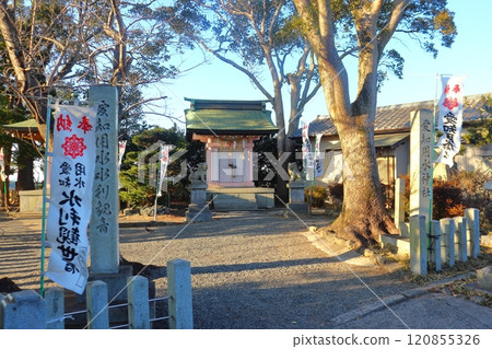 Aichi Canal Water Kanzeondo of Aichi Canal Shrine (Lake Saburi Pond, Chita City, Aichi Prefecture) Aichi Canal Water Kanzeondo of Aichi Canal Shrine (Lake Saburi Pond, Chita City, Aichi Prefecture) 120855326