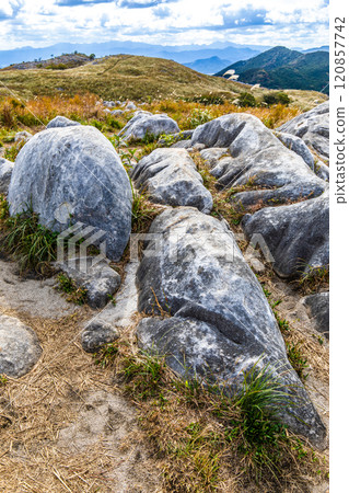 Autumn scenery of Hiraodai and red leaves [Kitakyushu City, Fukuoka Prefecture] 120857742