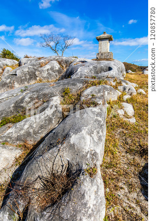 Autumn scenery of Hiraodai and red leaves [Kitakyushu City, Fukuoka Prefecture] 120857780