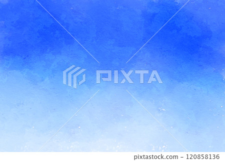 Watercolor background texture material blue sky blue Watercolor background texture material blue sky blue 120858136