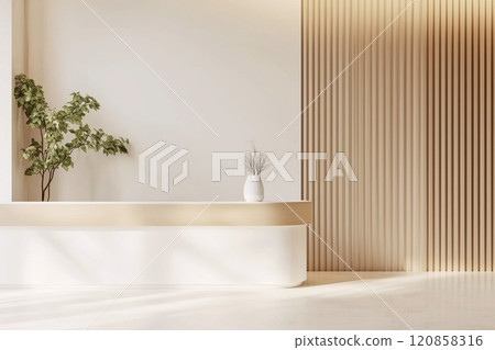 乾淨的室內、醫院、診所和辦公室的“人工智慧生成圖像” 乾淨的室內、醫院、診所和辦公室的“人工智慧生成圖像” 120858316