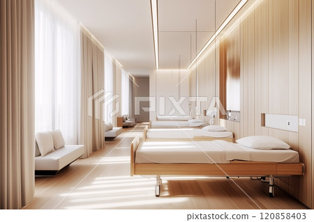 病房/診所的內部圖像“AI生成圖像” 病房/診所的內部圖像“AI生成圖像” 120858403