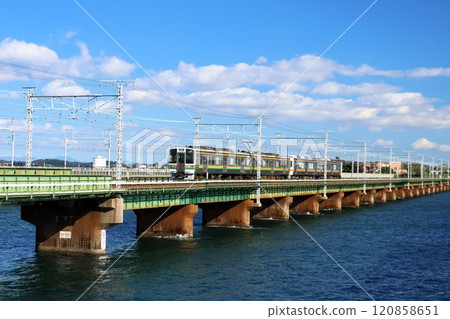 [JR東海]211系+313系、濱名湖（東海道線：弁天島～新井町） 120858651