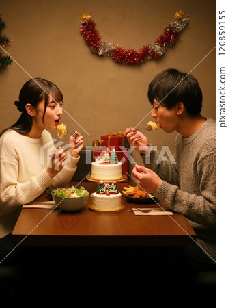 聖誕節情侶聚會 120859155