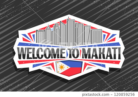 Vector logo for Makati 120859256