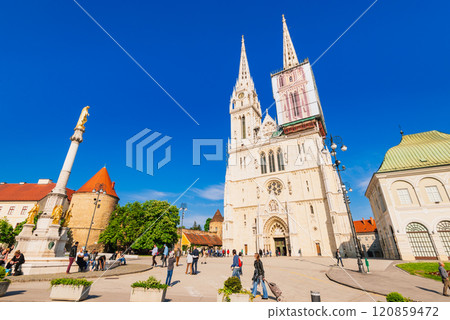 Croatia Zagreb Cathedral Croatia Zagreb Cathedral 120859472