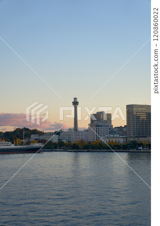 Sunset from Minato Mirai Park Sunset from Minato Mirai Park 120860022