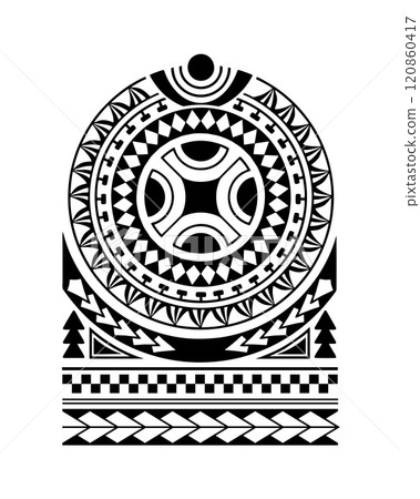 Tattoo sketch maori style for shoulder Tattoo sketch maori style for shoulder 120860417