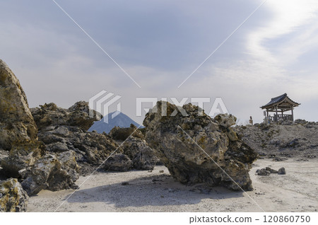 Scenery of the sacred mountain, Mount Osore Scenery of the sacred mountain, Mount Osore 120860750