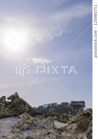 Scenery of the sacred mountain, Mount Osore Scenery of the sacred mountain, Mount Osore 120860751