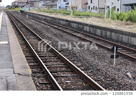 埼玉縣兒玉郡上川町JR八公線炭總站風景 120861556