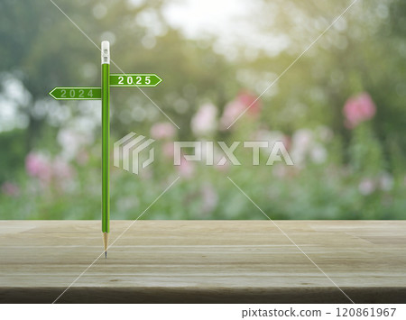 Business happy new year 2025 planning and success concept 120861967