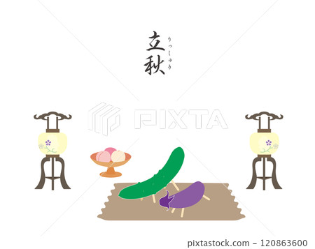 二十四節氣色壁紙插畫 120863600