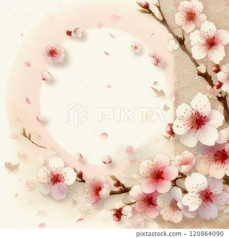 櫻花，櫻花圖案，染井吉野 120864090