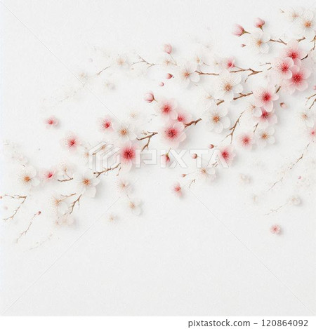 櫻花，櫻花圖案，染井吉野 120864092
