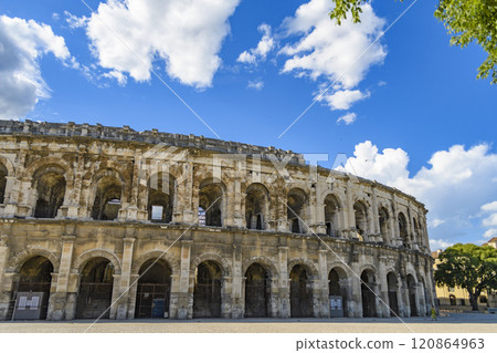 Nimes Amphitheatre, France 120864963